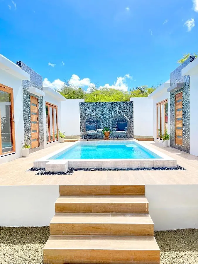 Apartment Moringa Resort - Studio A With Pool Open Air Shower & Bath Willemstad